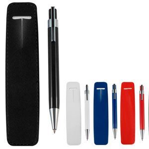 Bolígrafo Metálico con Funda