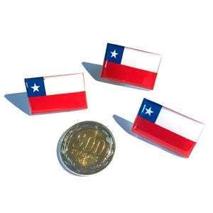 cp-131B Pin bandera acrílico con dome 2,8 x 1,8 cms.