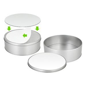 Caja Metálica Redonda Sublimación