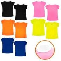 Polera Manga Corta Poliéster Mujer