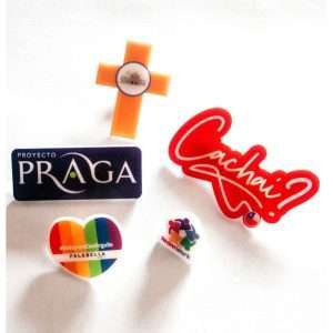Pin Acrílico Impresión Directa