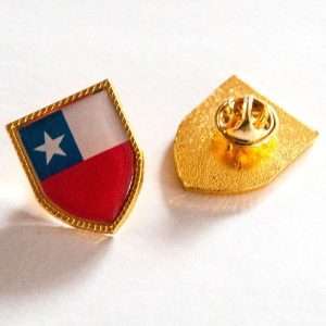 Pin escudo dorado - Imagen 3